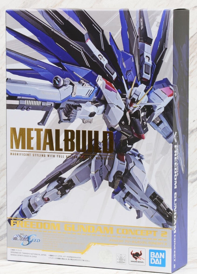 Metal Build Gundam Seed Freedom Gundam Concept 2 action figure