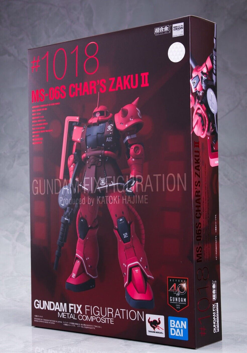 Gundam FIX METAL COMPOSITE 1023 MS-05S Char's Zaku I Bandai Chogokin figure