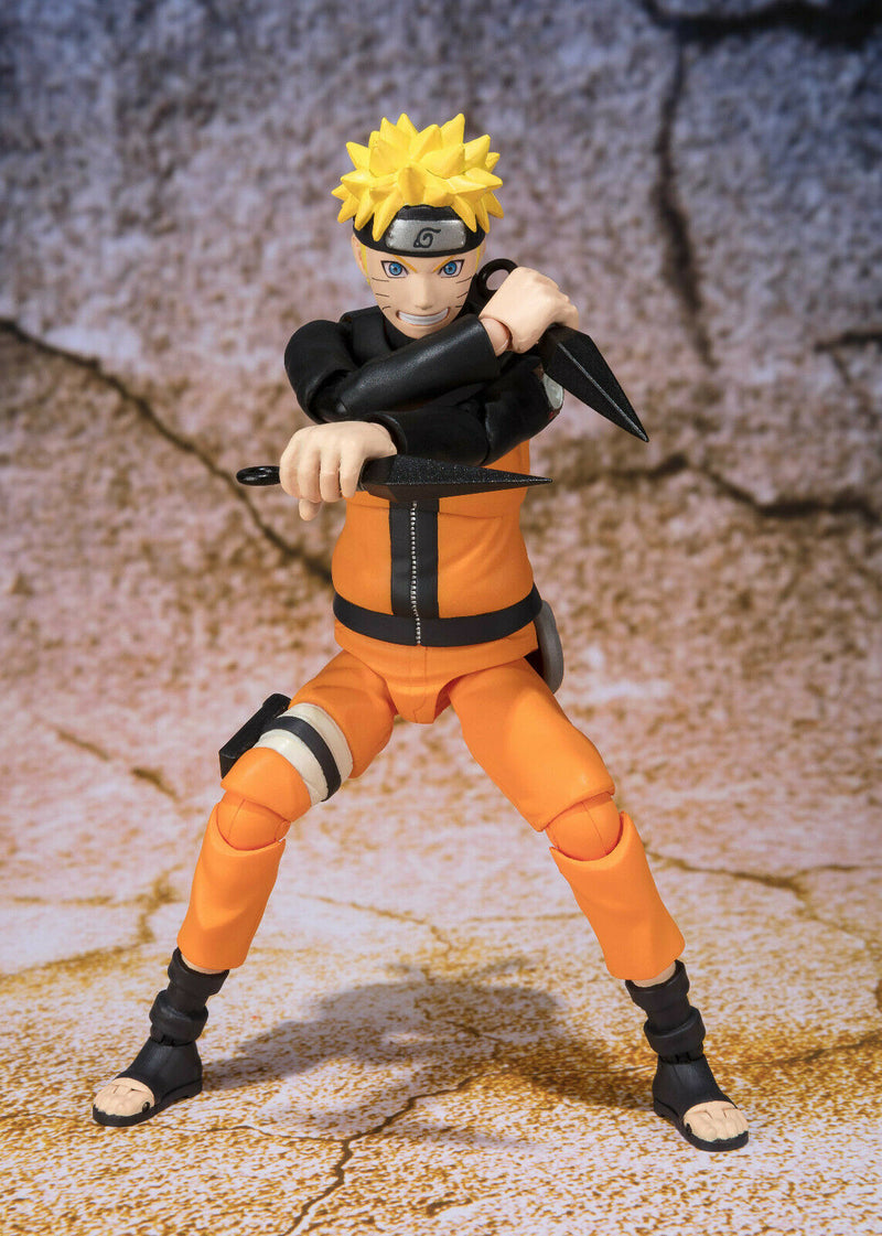 S.H. Figuarts Naruto Shippuden Naruto Uzumaki Sennin mode action figure Bandai