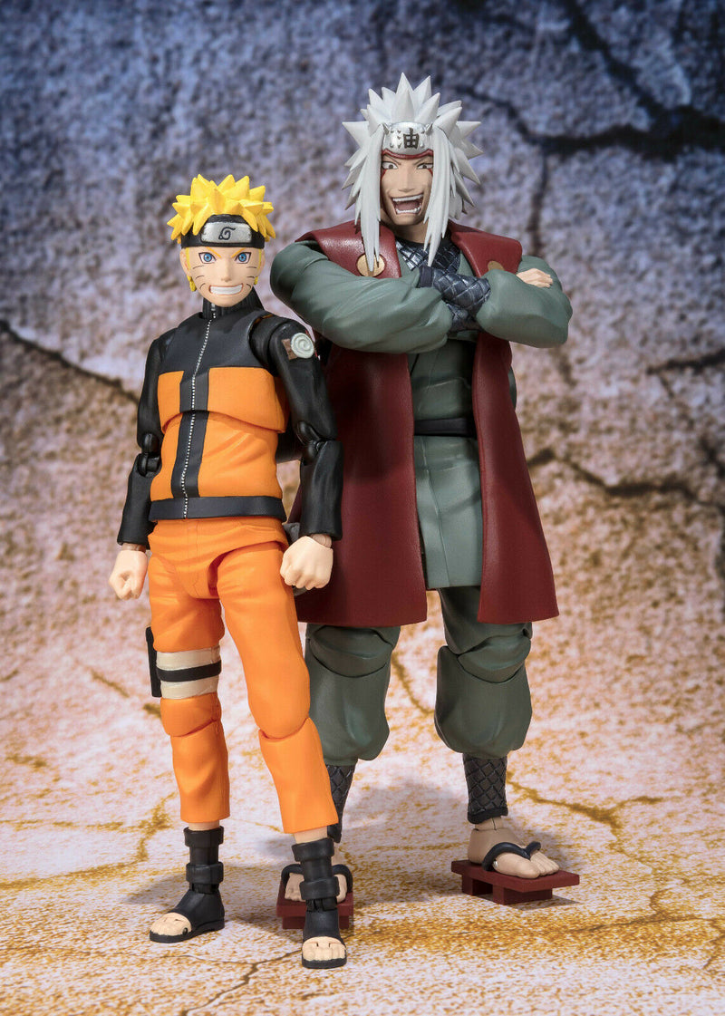 S.H. Figuarts Naruto Shippuden Naruto Uzumaki Sennin mode action figure Bandai