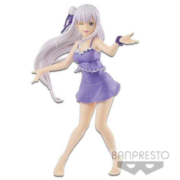 EXQ Re:Zero Starting Life in Another World Emilia figure Banpresto