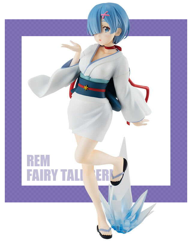 Re:Zero Starting Life in Another World Rem Fairy Tail Snow Woman Figure Furyu