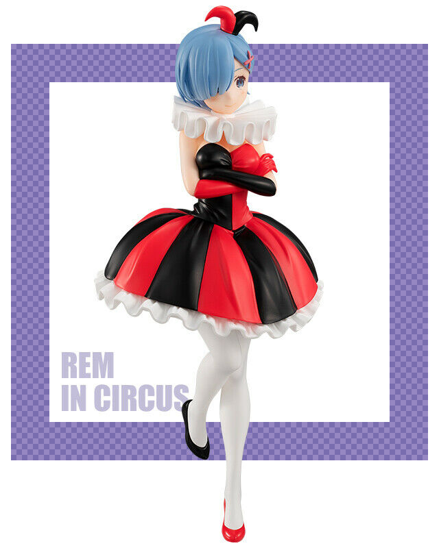 Re:Zero Starting Life in Another World Rem in Circus Figure Furyu