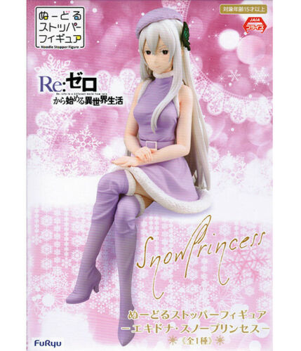 Re:Zero Echidna Room Snow Princess Noodle Stopper Figure