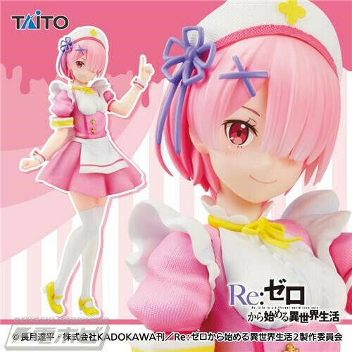 Re:Zero Starting Life in Another World Ram Nurse Maid Precious 6" Figure Taito
